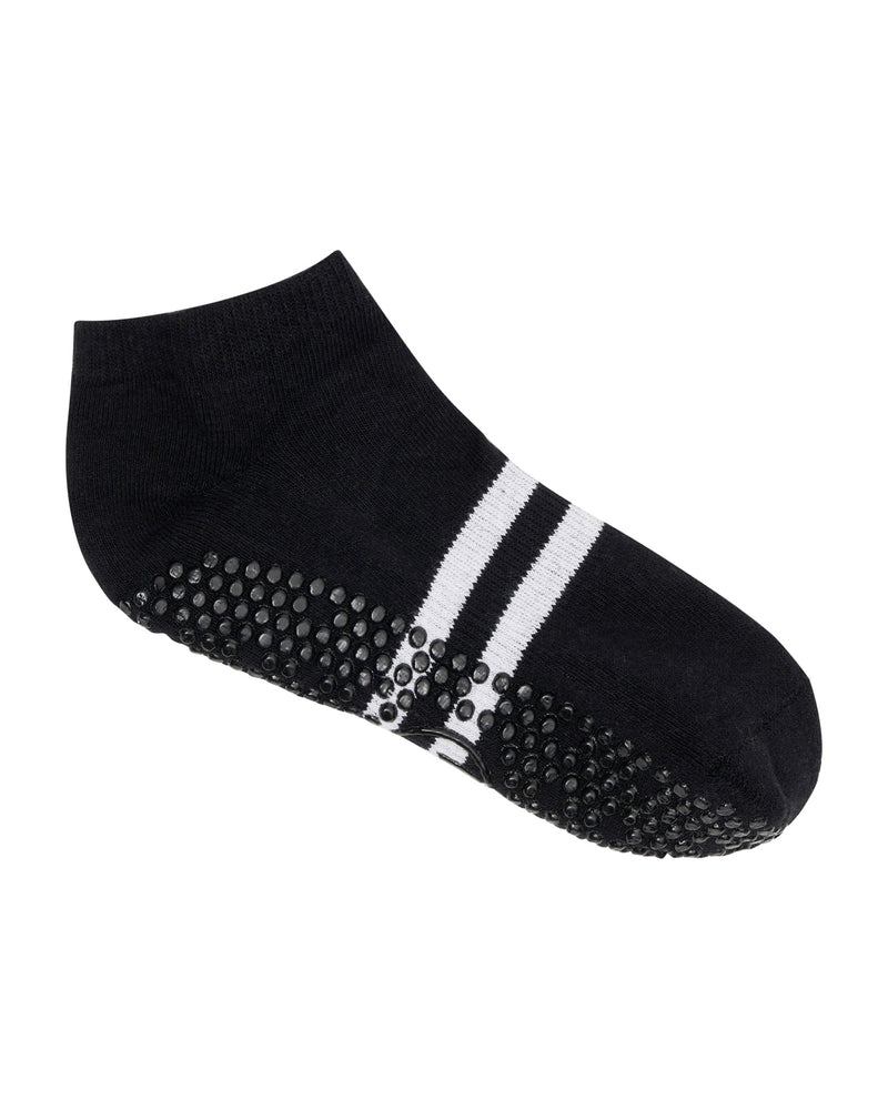 move-active-low-rise-grip-socks-sporty-black-stripe