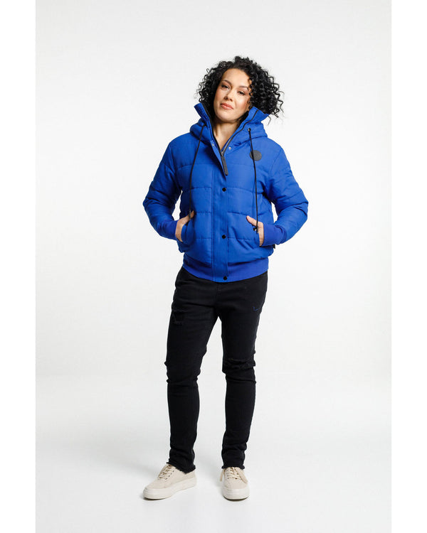 rose-road-stadium-puffer-jacket-cyber-blue-front-view