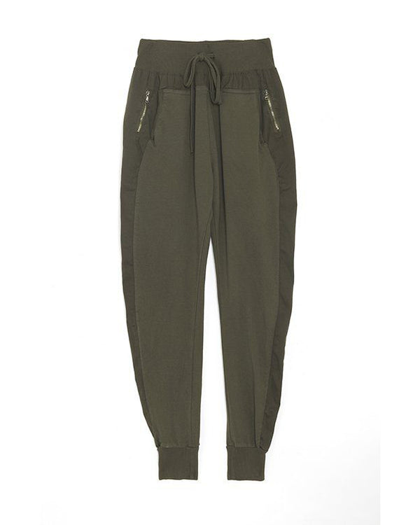 suzy-d-london-ultimate-jogger-olive-front-view