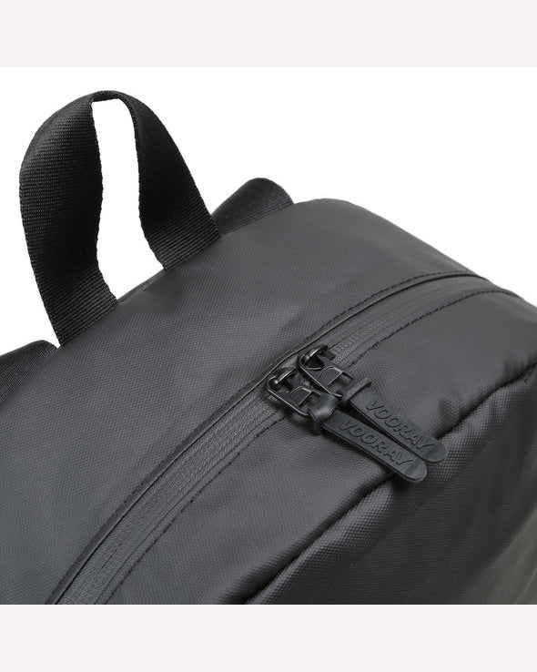 vooray-ace-backpack-matte-black-top-zips