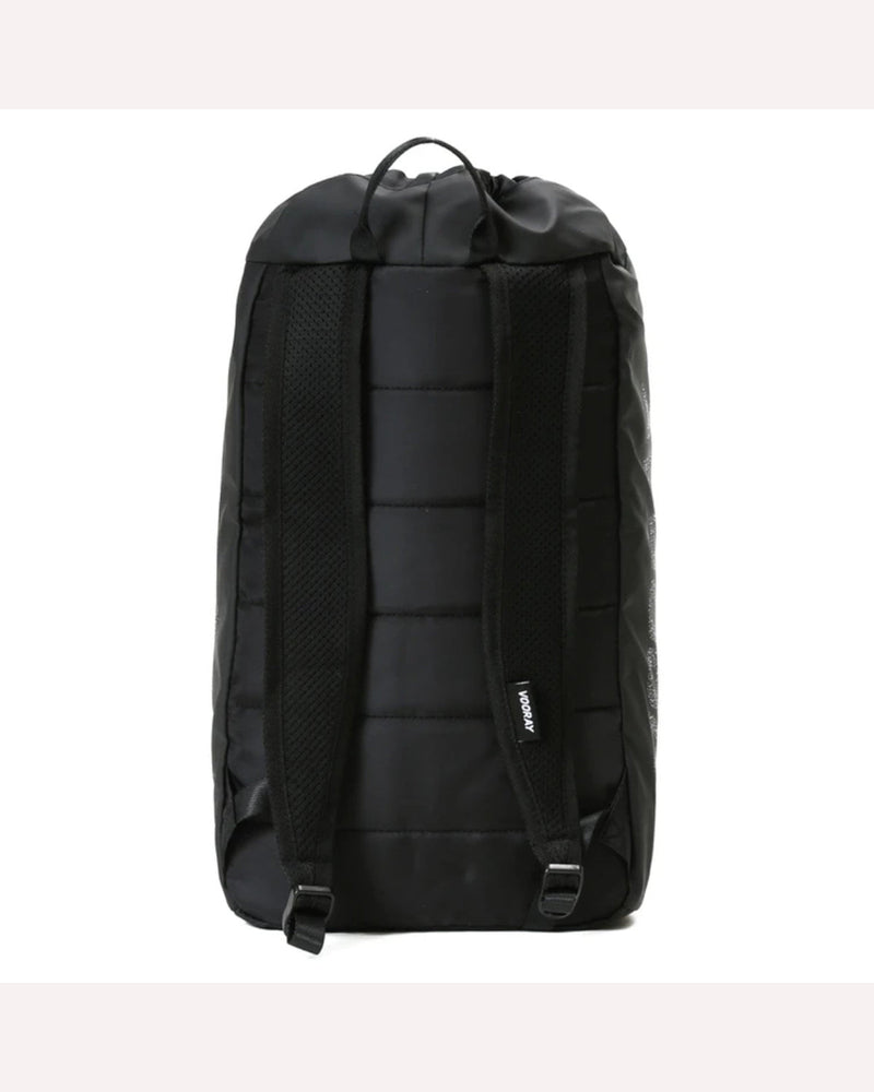 vooray-stride-cinch-backpack-matte-black-back-view